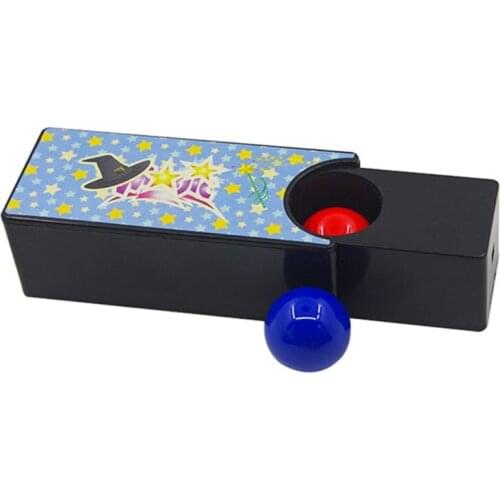 Changeable Magic Box Turning The Red Ball Into The Blue Ball Props Magic Tricks Toys Classic Toys Y4UD