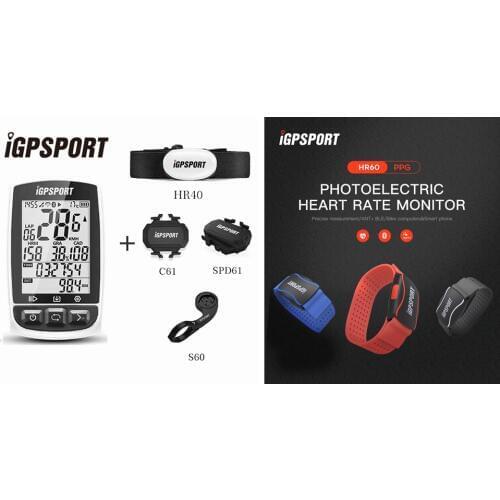 IGPSPORT Bicycle Bike Computer IGS618 Heart Rate Monitor Speed Cadence Sensor Cycling ANT+ Bluetooth 4.0 Speedometer Accessories