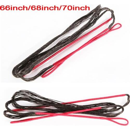 1 Piece 12 Stands Archery Bow Arrow String Dacron Bow String for 66 inch / 68 inch / 70 inch Hunting Archery Bow