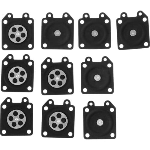 10Pcs Carburetor Repair Kit Metering Diaphragm Assembly for Walbro WA WTA WY WYJ WYK WYM WYP WZ Carburetor Chainsaw Parts