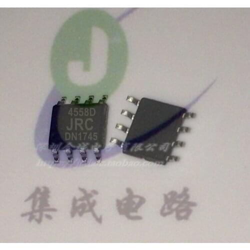 100% New&original 4558D JRC4558D SOP8 RC4558
