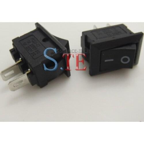 20PCS KDC-01 KDC01 ROCKER SWITCH SWITCHES BOATS ON/OFF KDC1-101 6A/250V Free shipping