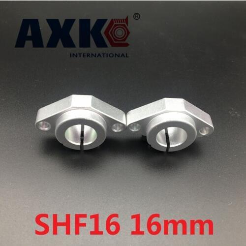 2019 Ball Bearing Rolamento Bearing Hot Sale! 4pcs/lot Shf16 16mm Horizontal Linear Shaft Support Rail Xyz Table Cnc Shf Series