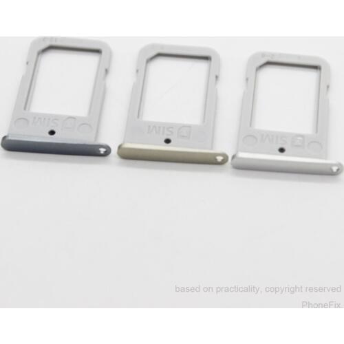 30pcs/lot For Samsung Galaxy S6 edge G925 G925F Series Sim Card Tray Slot Holder Replacemen Sliver/Gold/gray