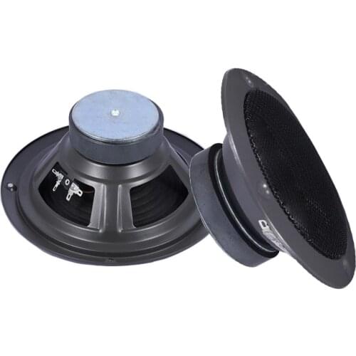 8Ohm 50W Midrange KTV Audio Speaker 5 Inch HIFI Bluetooth Speaker Unit 20mm Voice Coil Black Basin Loudspeaker KTV Stage DIY