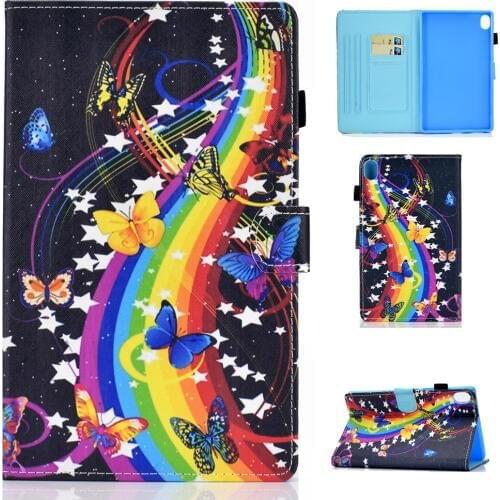 Case For Huawei Mediapad M6 8.4 inch 8.4" 2019 Shell Protective PU Leather Stand Magnet Smart Soft Funda Cover Capa M6 Case