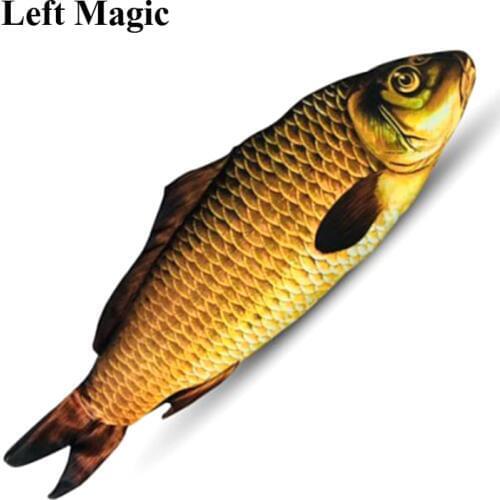 Appearing Fish (28cm) Magic Tricks Fish Appearing From Card Case Magia Magician Stage Illusions Gimmick Prop Mentalism 2018 FISM