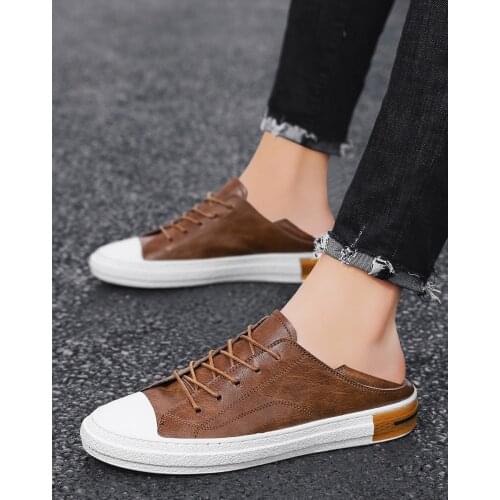 2021 Men New Retro Casual Moccasins Slip on Formal Sneakers Men Fashion Breathable Comfy Slip-on Driving Flats Sneakers Shoes