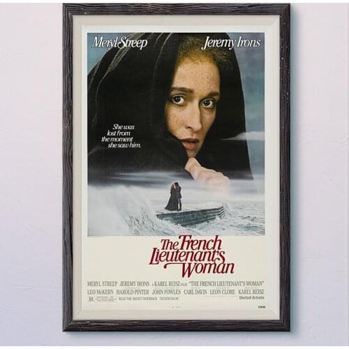 N437 THE FRENCH LIEUTENANTS WOMAN Vintage Classic Movie Wall Silk Cloth HD Poster Art Home Decoration Gift