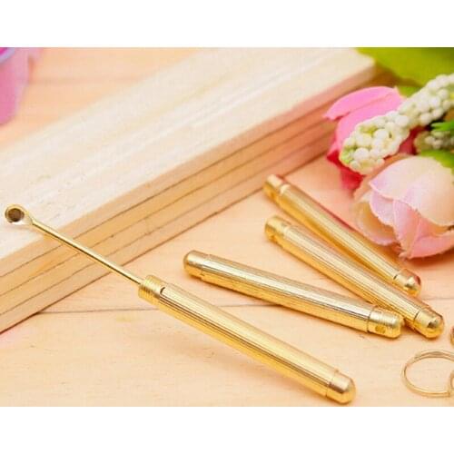 New Folding Type Earpick Earwax Cleaner Ear Spoon High Quality Portable Ear Pick Ear Wax Removal Tools