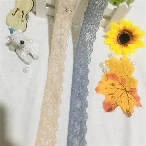 NS1642 High Quality 3cm Flower Stretch Trim Lace for Underwear