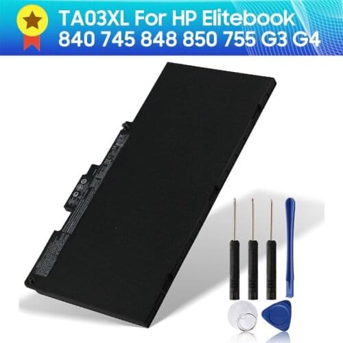 Original Replacement Battery TA03XL HSTNN-DB7O For Elitebook 840 745 848 850 755 G3 G4 ZBook 15u G3 G4 mt42 mt43 Battery 4420mAh