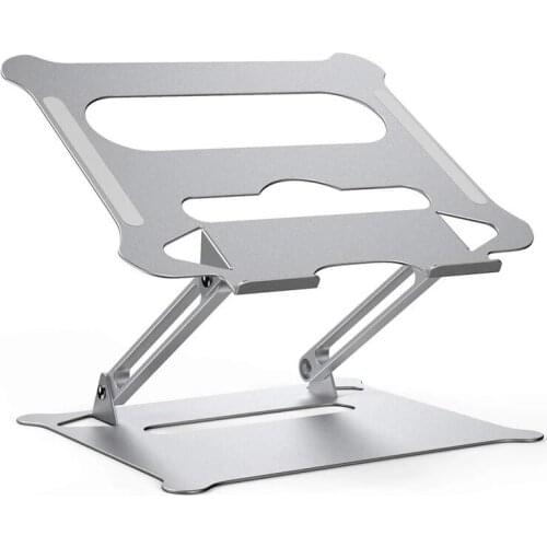 Aluminum Alloy Adjustable Laptop Stand Folding Portable for Notebook MacBook Computer Bracket Lifting Cooling Holder Non-slip