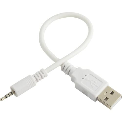 Spy Watch Interface Cable Cord USB 2.0 TO 2.5mm Jack Plug File Transfer MP3/MP4 charging audio conversion data cable Bluetooth