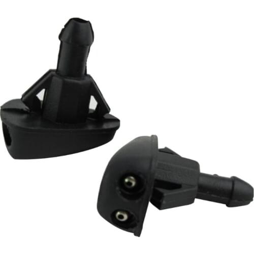 2Pcs Car Windshield Washer Wiper Water Jet Spray Nozzle For Honda For Civic X6HF