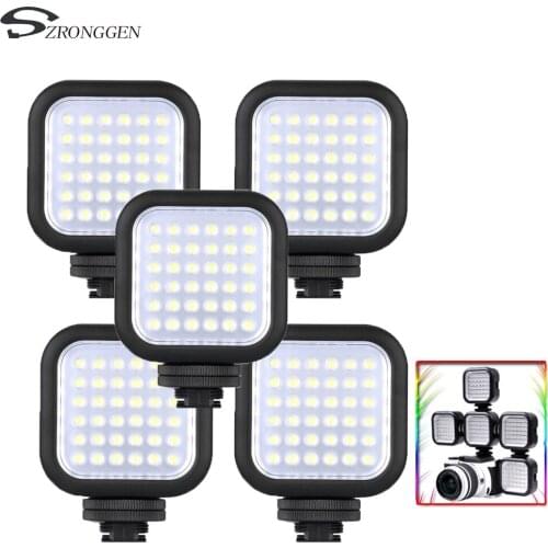 Original Godox LED36 LED Video Light 36 LED X5 Lights Lamp Photographic Lighting 5500~6500K for DSLR Camera Camcorder mini DVR