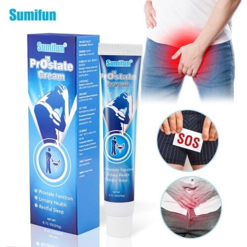 1Box Sumifun Male Prostatic Treatment Ointment Prostatitis Urological Cream Body Health Care Chinese Herbal Medicine Plaster