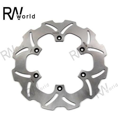 1 Piece Motorcycle CNC Rear Brake Disc Rotors Brake Disks For YAMAHA YZ250 1998 1999 2000 YZ-250 YZ250F YZ 250 250F 2001 Silver