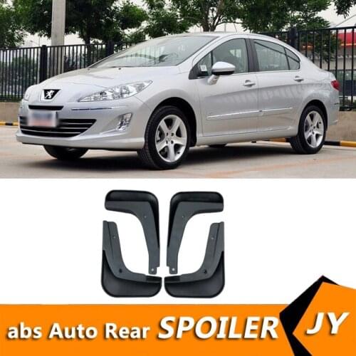 For Peugeot 408 2010-2015 Mudflaps Splash Guards Front With color and rear Mud Flap Mudguards Fender Modified special