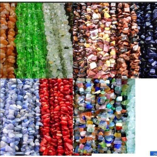 Chips shape natural stone beads :Red Red Coral Lemon Stone Indian