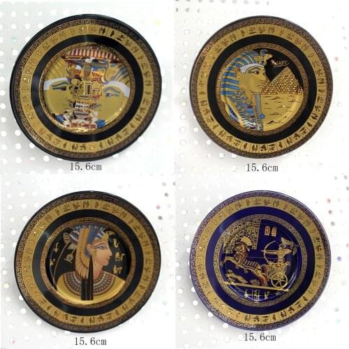 Decorative Wall Plate Wall Decoration Plate Art Plate Room/home/hotel Decor Egypt Style Ceramic Crafts Wall Plates