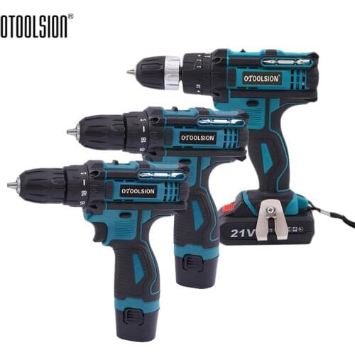 21V 16.8V 12V 1500mAh Electric Drill Screwdriver Drill Power Drills 2in1 Drill And Screwdriver With Battery For Woodworking