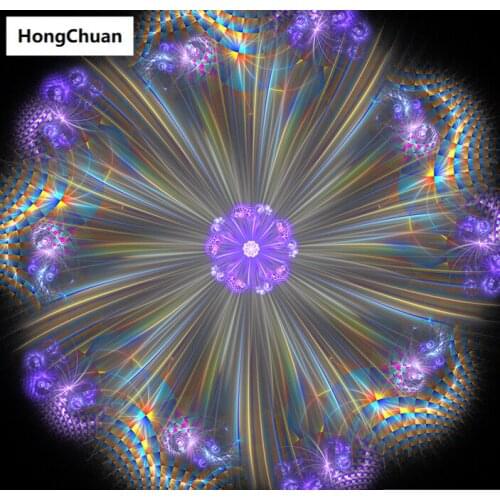 Purple Mandala 5D DIY Square/Round Diamond Painting Cross Embroidery Home Decor High-end Mural Diamond Mosaic Gift