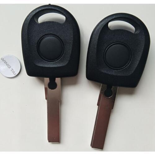 Free Shipping For VW B5 passat transponder key with ID48 chip and light 5PCS/lot