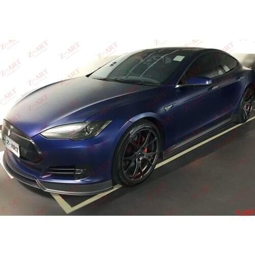 Z-ART Carbon fiber aerokit for Tesla model S carbon fiber body kit for Tesla Model S 2013-2015 carbon fiber tuning kit