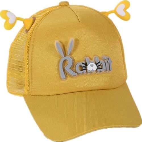 2021 New 1-7 Year Old Children Boys Girls Kids Beach Hat Spring and Summer Outing Sunscreen Sunshade Baseball Cap Z25