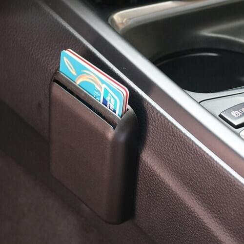 The New Universal Car Auto Seat Crevice Plastic Storage Box Card Phone Holder Organizer Reserved Design For Pocket Accessories
