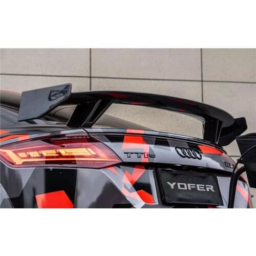 Suit For Ttrs Audi Fiber Yofer Dry Carbon Front Shovel Side Skirt Rear Lip Tail Blade