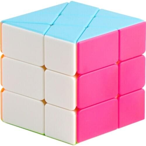 Shengshou 3x3 Windmill Fisher Magic Cube Sengso 3x3x3 Puzzle Twist Cubo Magico Educational Cubes for kids