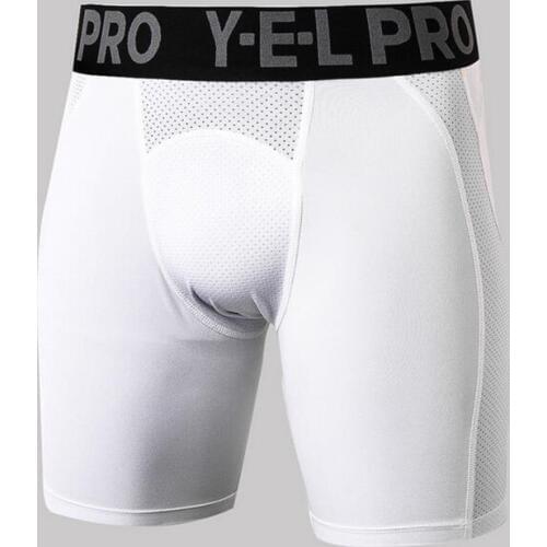 New Fitness Running Shorts Men Compression Tight Quick Dry Sport Training Shorts Slim fit Gym Leggings Rashgard Short Pants