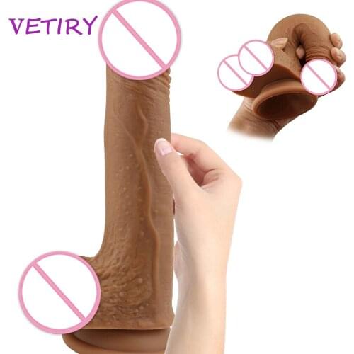 Silicone Dildo Sex Toys For Woman Realistic Penis With Suction Cup G Spot Vagina Stimulator Female Masturbation Sex Products