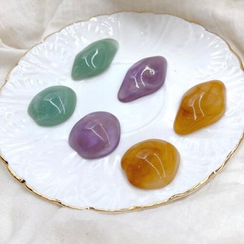 Sprint style 50pcs/lot color print geometry irregular rounds/rhombus shape resin flatback beads diy jewelry earring accessory