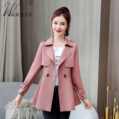 WMWMNU Women's Short Trench Coats China