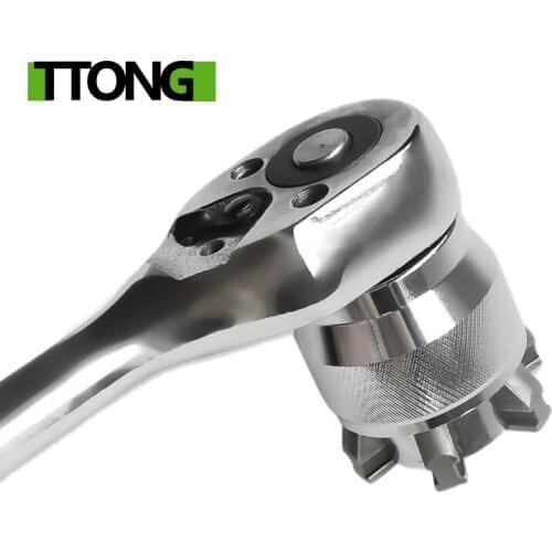 1PC 3/8 inch Drive 10-19 mm Adjustable Hex universal Socket Torque Ratchet Socket Adapter Wrench Head Spanner Sleeve Repair Tool