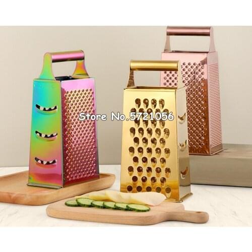 1Pc Multi-functional Vegetable Cutter Potato Slicer Kitchen Utensils Rainbow color Carrot Cutter Vegetable Fruit Cheese Grater