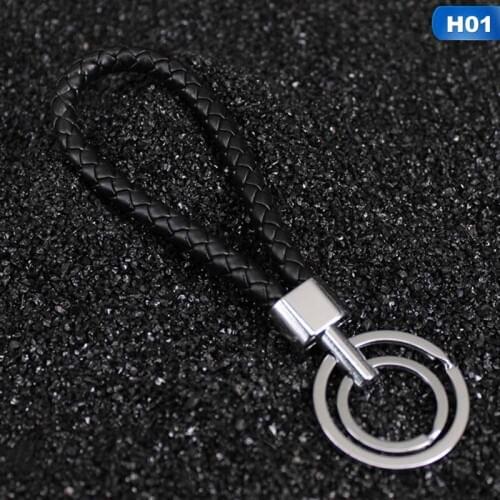 1 piece crafts jewelry accessories leather metal keychain suppliers for women mens key holder auto car bulk