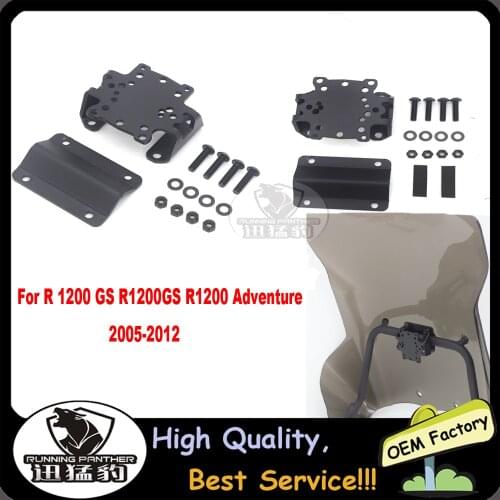 For BMW R1200GS 2005-2017 Motorcycle Accessories Stand Holder Phone Mobile Phone GPS Plate Bracket R 1200 GS navigation bracket