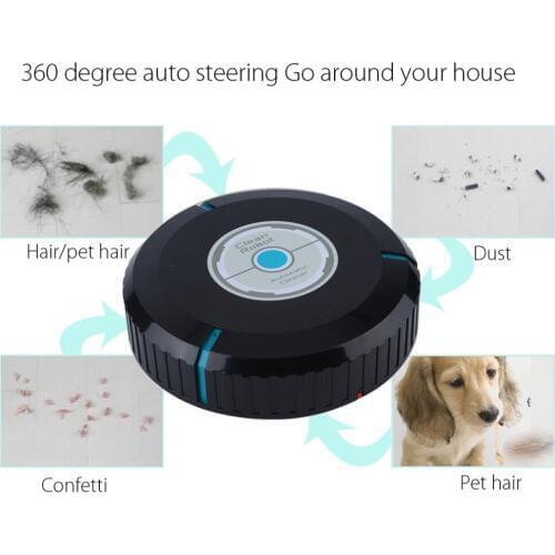 Automatic Home Pet Hair Cleaner Robot Intelligent Household Sweeping Robot Efficient Vacuum Cleaner For Floor Corners Crannies