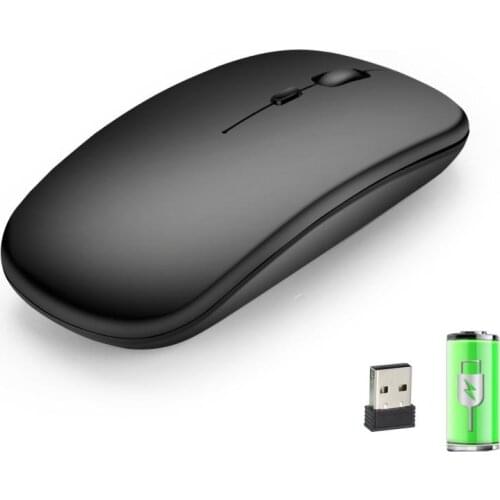 Wireless Mouse Computer Bluetooth Mouse Silent PC Mouse Rechargeable Ergonomic Mouse 2.4Ghz USB Optical Mice For Laptop PC