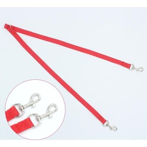 2 Two DOGS Leash COUPLER Double Twin Lead Walking Leash