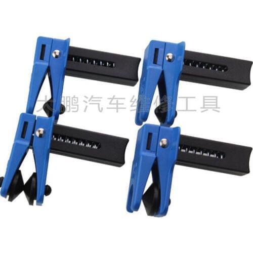 4pcs Set 3/8", 5/16", 1/2" Car Auto Steel Line Stopper Kit Prevent Fluid Leaks Clamp Tools Brake oil nozzle sealing tool