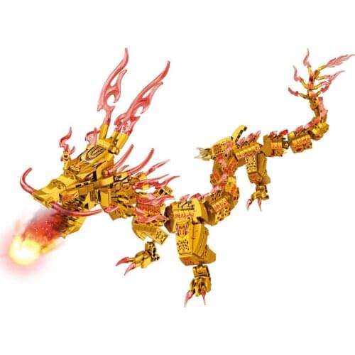 Ninja Legacy Golden Mecha Dragon Knight Building Blocks City KAI JAY ZANE Model Figures Bricks Construction Toys For Children