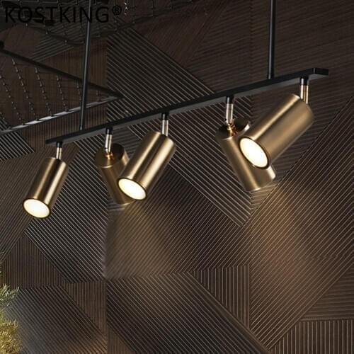 Nordic Copper Brass Pendant Light Lamp LED Golden Modern Pendant Lamp Projection light Bedroom Dinning Bar LED Pendant Light