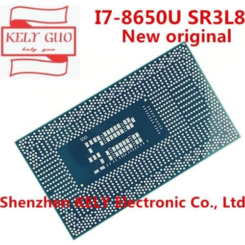 100% New original I7-8650U SR3L8 I7 8650U SR3L8 CPU BGA chipset
