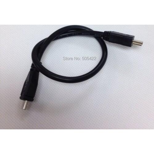 New Universal Short 25cm Mini B USB Male to USB Micro B Male 5 Pin Cable Cord 800pcs/lot