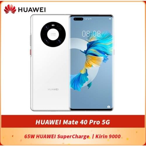 Original HUAWEI Mate 40 Pro 5G SmartPhone 6.76 inch Kirin 9000 Octa Core 5nm crafts Bluetooth 5.2 65W HUAWEI SuperCharge